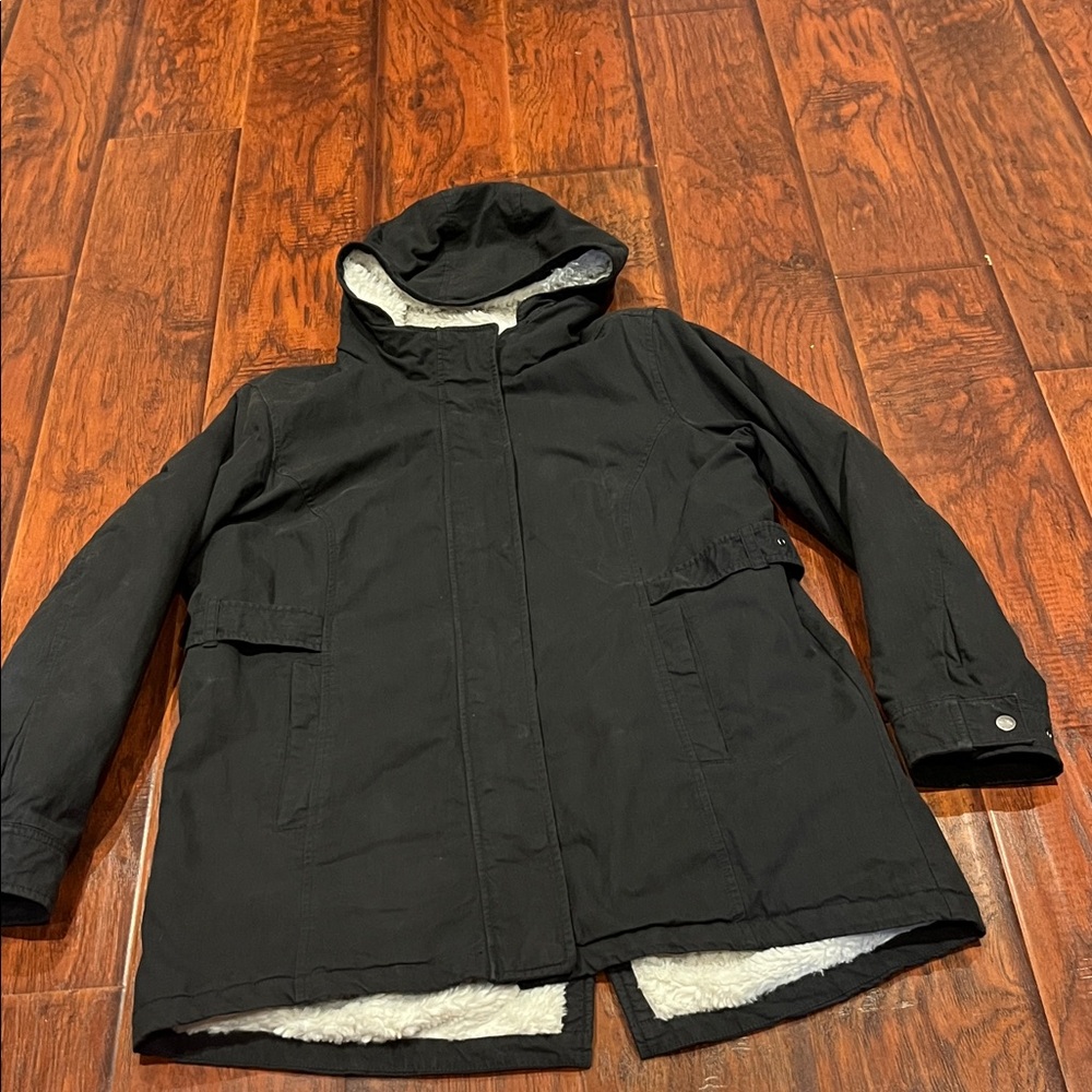 Denver Hayes Black Fleece-Lined Jacket - Picture 1 of 12